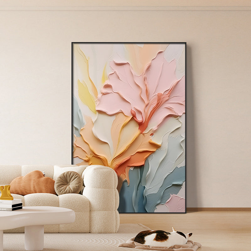 Flower Abstract Textured Painting #FATP0050