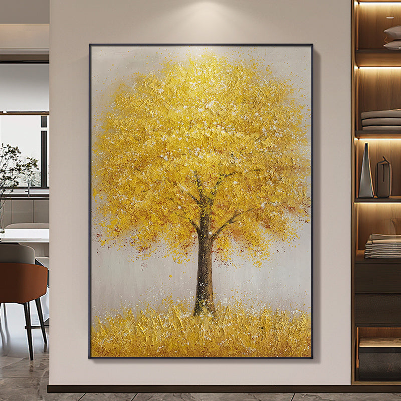 Tree Minimalist Oil Painting #TMOP0053