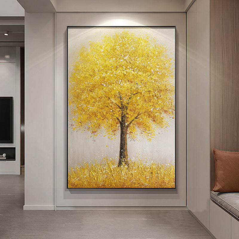 Tree Minimalist Oil Painting #TMOP0053
