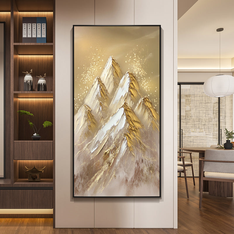 Landscape Mountain Textured Painting #LMTP0062