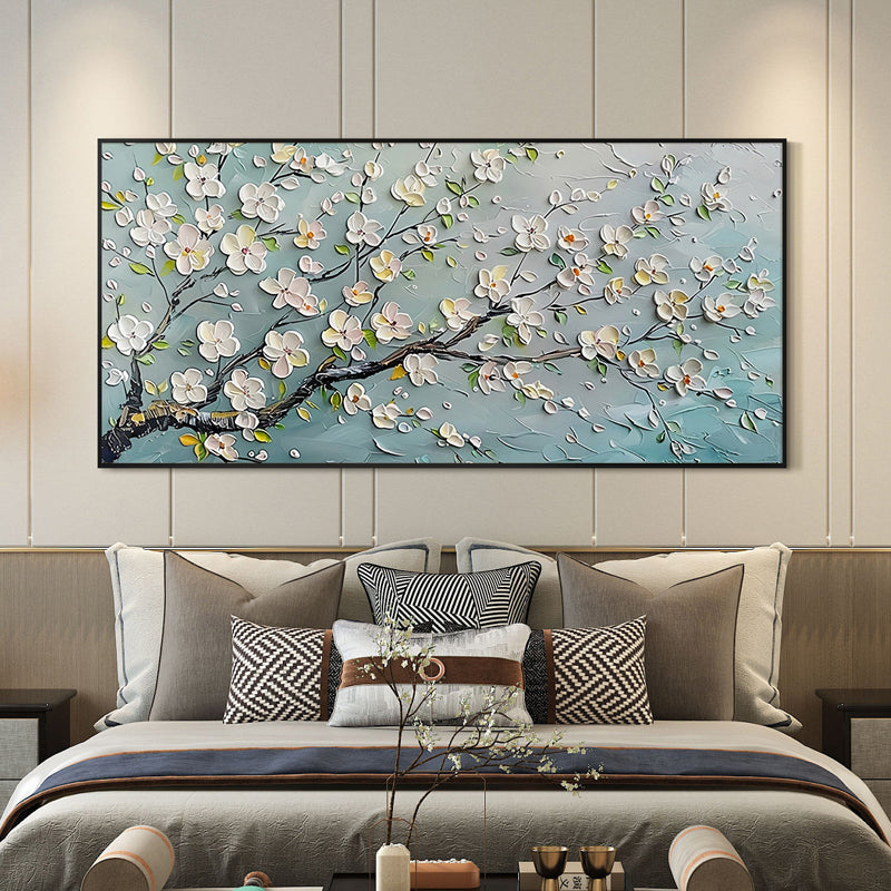 Flower Minimalist Textured Painting #FMTP0063