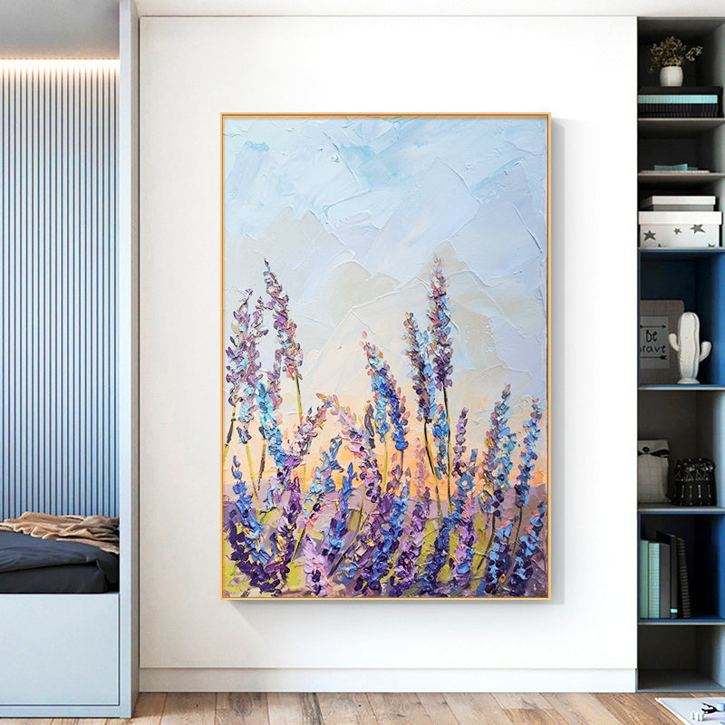 Flower Minimalist Textured Painting #FMTP0070