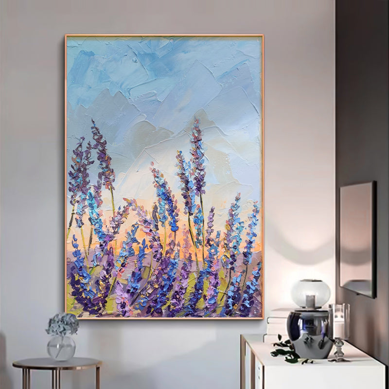 Flower Minimalist Textured Painting #FMTP0070