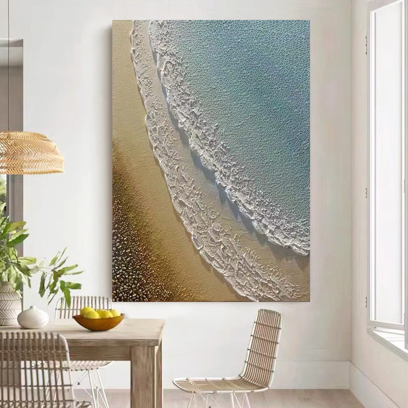 Ocean Wave Textured Painting #OWTP0073