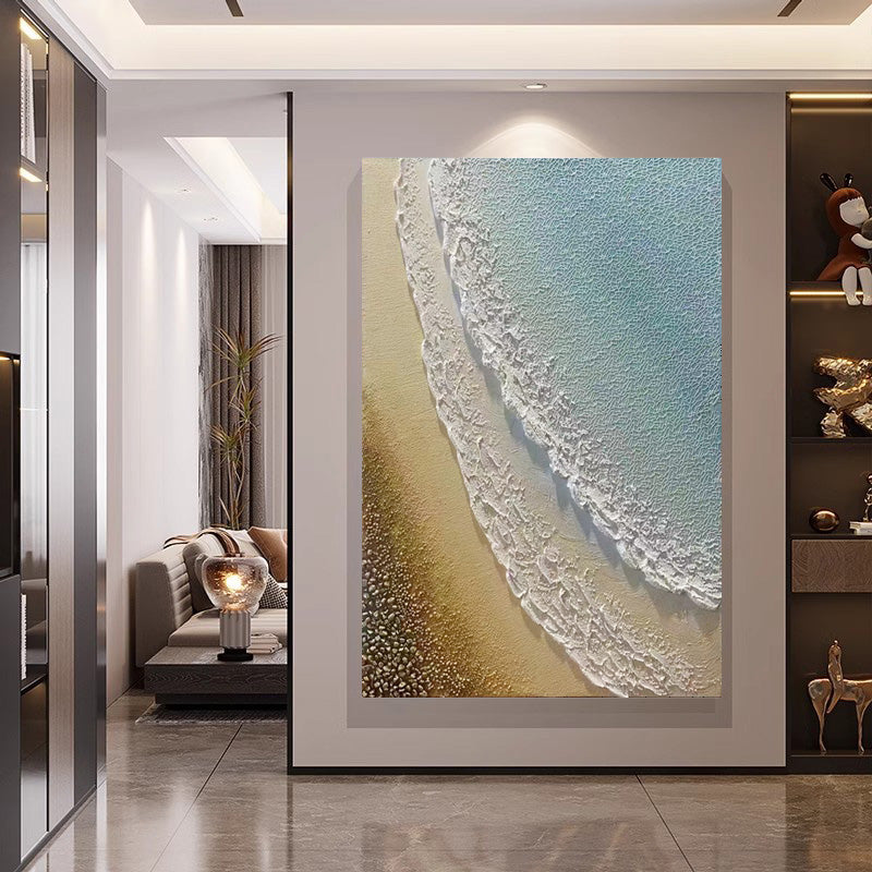 Ocean Wave Textured Painting #OWTP0073