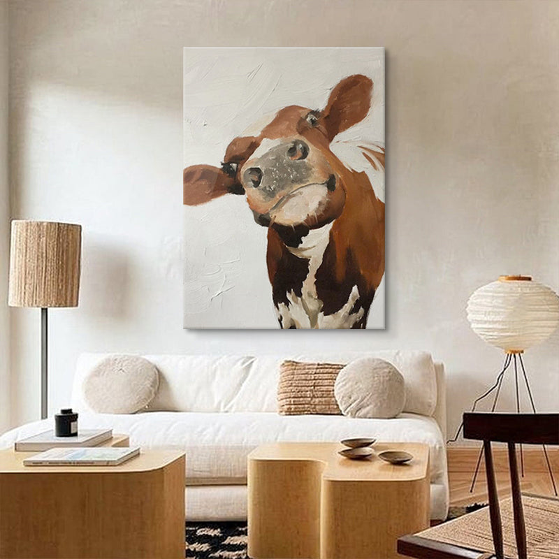 Animal Minimalist Oil Painting #AMOP0087