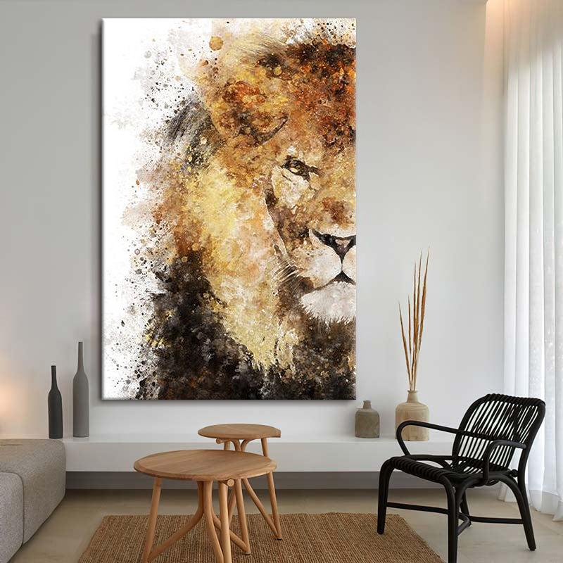Animal Minimalist Oil Painting #AMOP0090