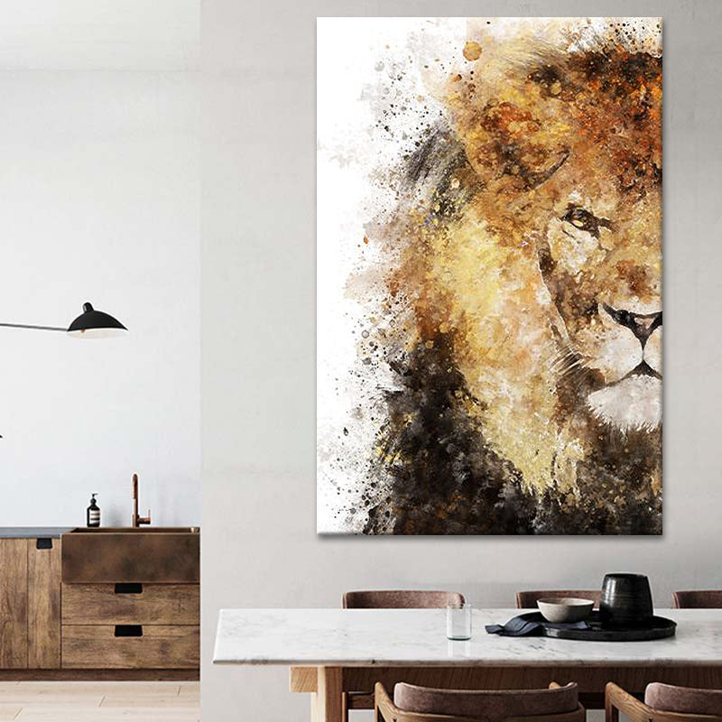 Animal Minimalist Oil Painting #AMOP0090