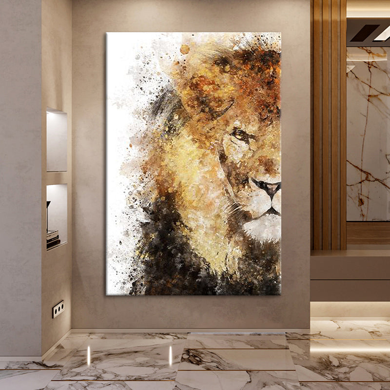 Animal Minimalist Oil Painting #AMOP0090