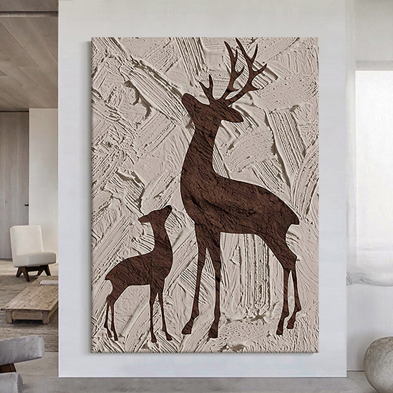 Animal Minimalist Textured Painting #AMTP0093