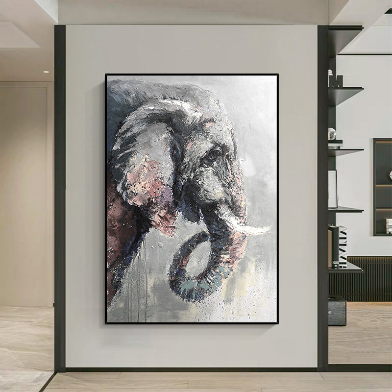 Animal Minimalist Oil Painting #AMOP0095
