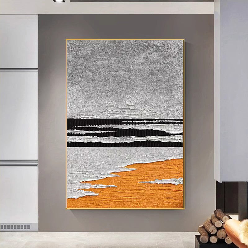 Ocean Wave Textured Painting #OWTP0097