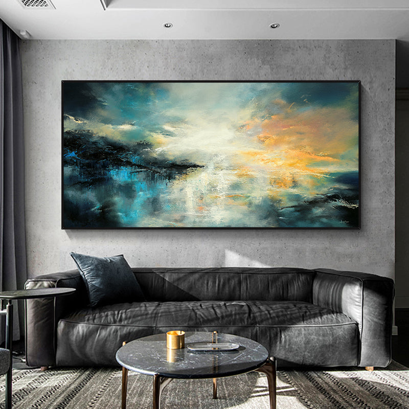 Abstract Minimalist Oil Painting #AMOP0102