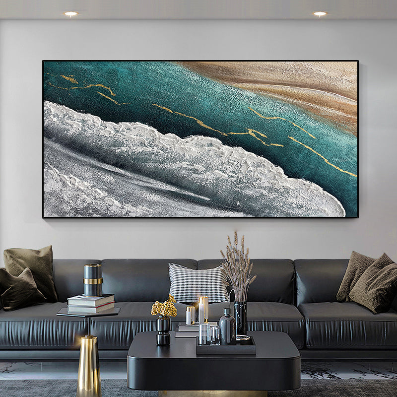 Ocean Wave Textured Painting #OWTP0103