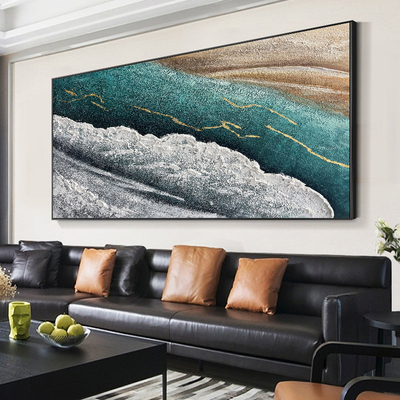 Ocean Wave Textured Painting #OWTP0103
