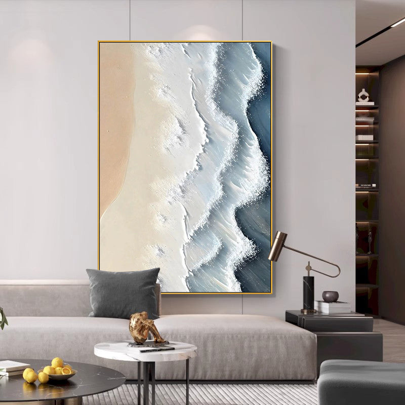 Ocean Wave Textured Painting #OWTP0105