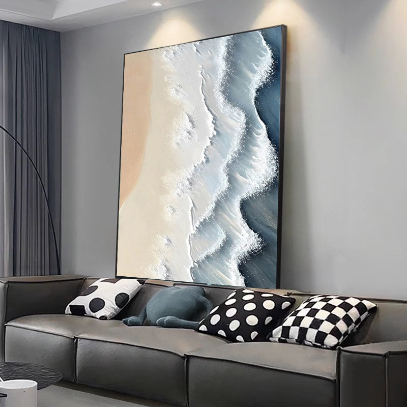 Ocean Wave Textured Painting #OWTP0105