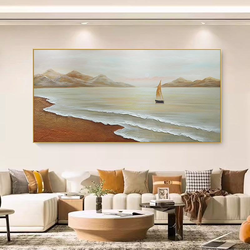 Ocean Wave Textured Painting #OWTP0106