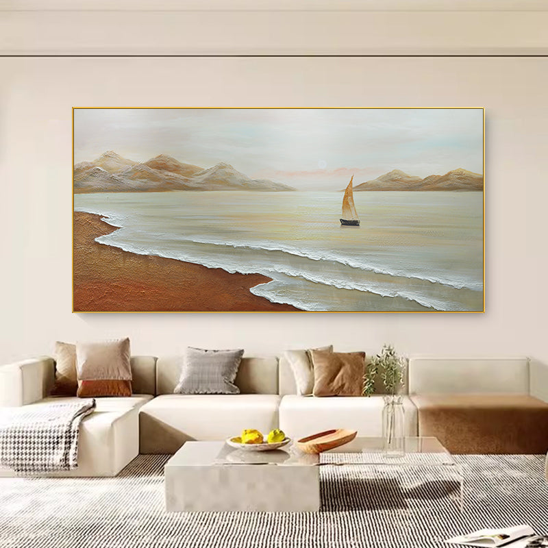 Ocean Wave Textured Painting #OWTP0106