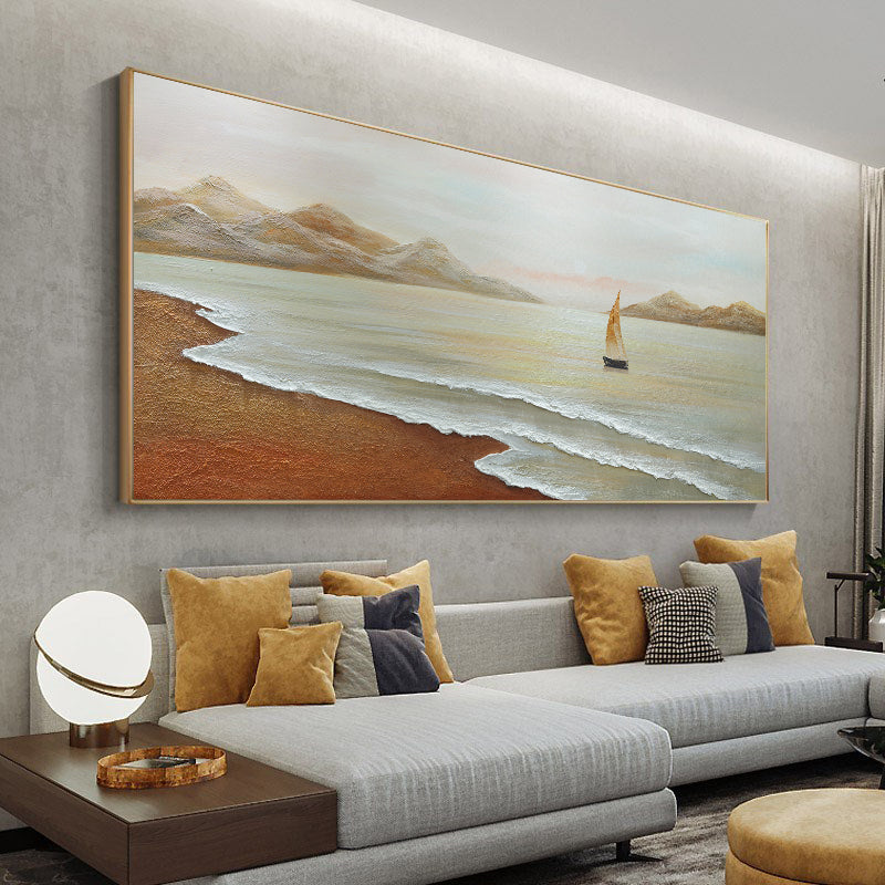 Ocean Wave Textured Painting #OWTP0106