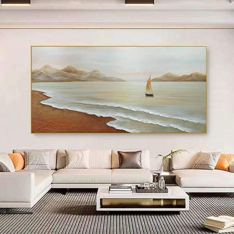 Ocean Wave Textured Painting #OWTP0106