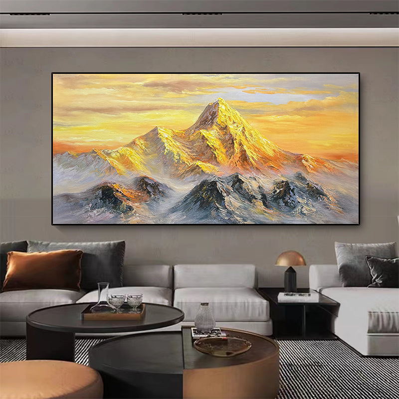 Landscape Mountain Oil Painting #LMOP0111