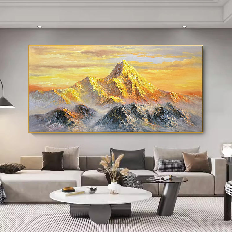Landscape Mountain Oil Painting #LMOP0111