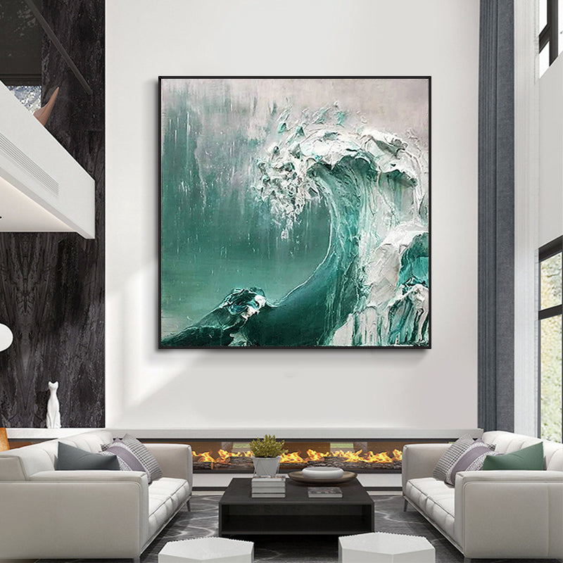 Ocean Wave Textured Painting #OWTP0120
