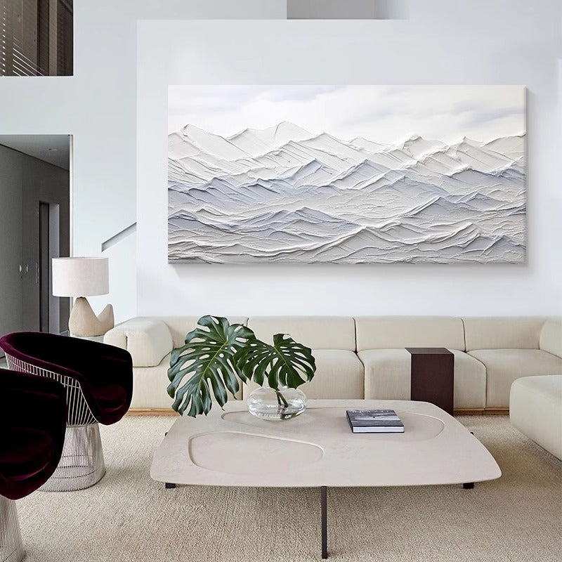 Landscape Mountain Textured Painting #LMTP0125