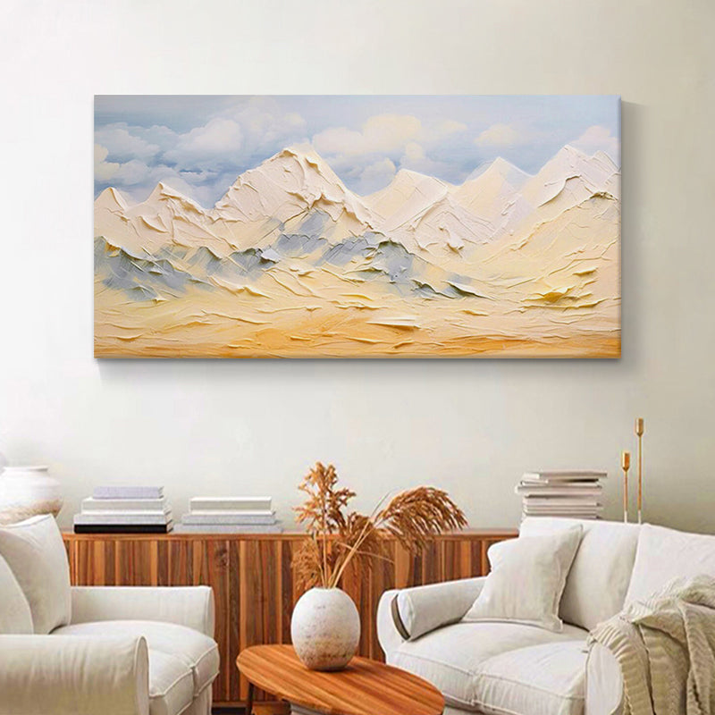 Landscape Mountain Textured Painting #LMTP0126
