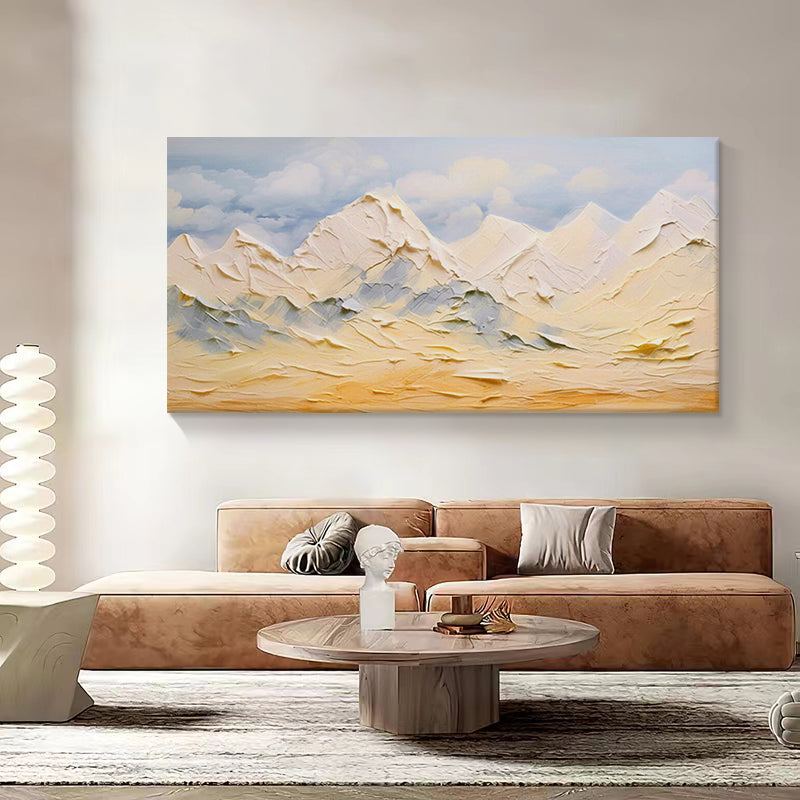 Landscape Mountain Textured Painting #LMTP0126