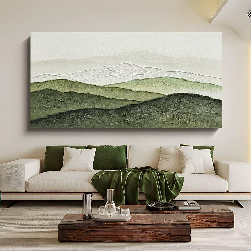 Landscape Mountain Textured Painting #LMTP0127