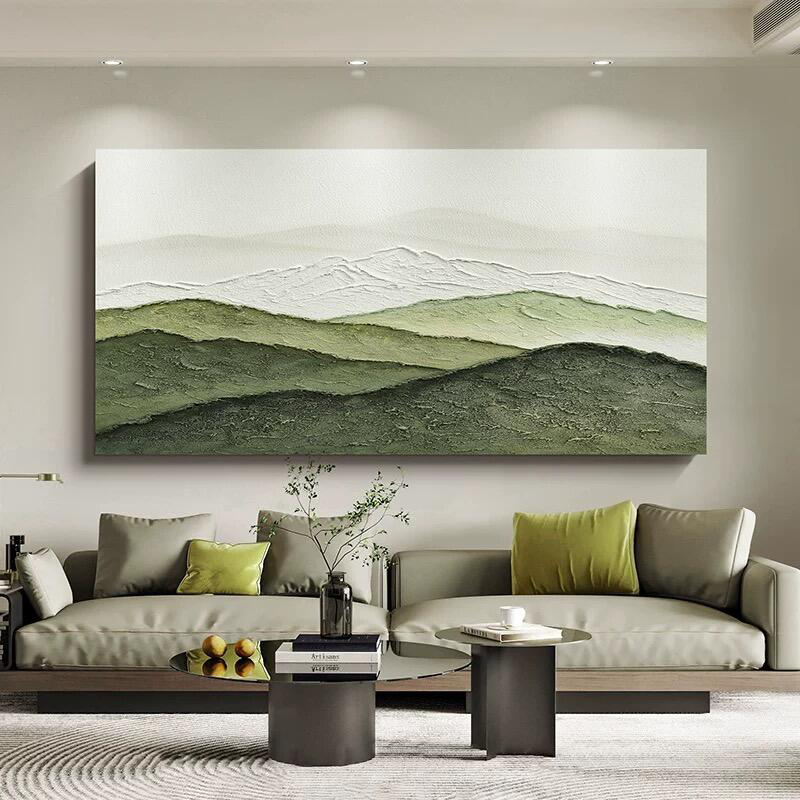 Landscape Mountain Textured Painting #LMTP0127