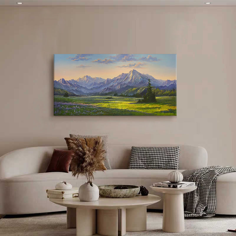 Landscape Mountain Oil Painting #LMOP0128