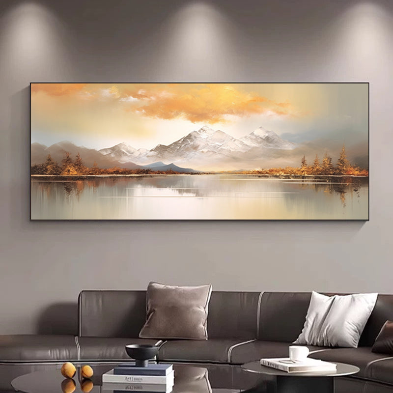 Landscape Mountain Oil Painting #LMOP0129