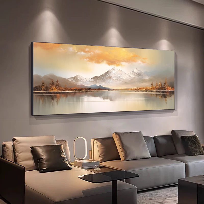 Landscape Mountain Oil Painting #LMOP0129