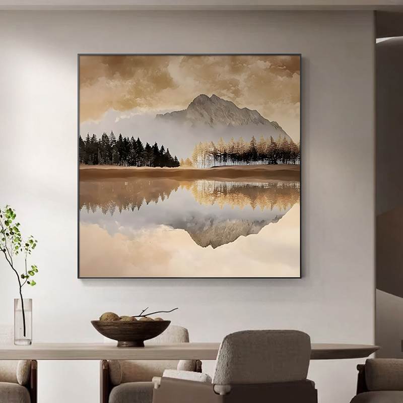 Landscape Mountain Oil Painting #LMOP0130