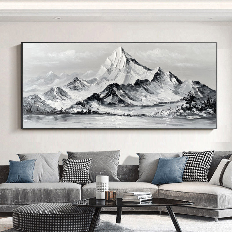 Landscape Mountain Textured Painting #LMTP0133