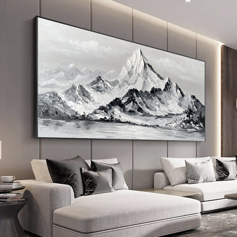 Landscape Mountain Textured Painting #LMTP0133