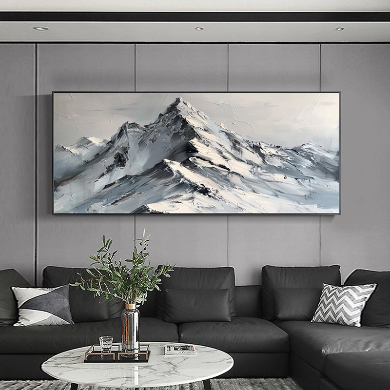 Landscape Mountain Textured Painting #LMTP0134