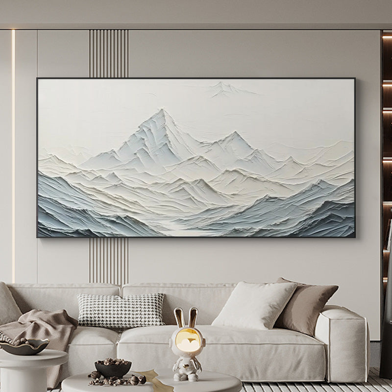 Landscape Mountain Textured Painting #LMTP0135