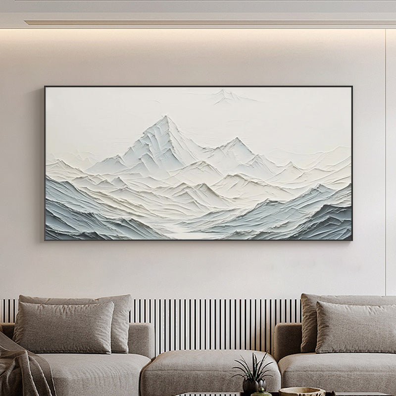 Landscape Mountain Textured Painting #LMTP0135