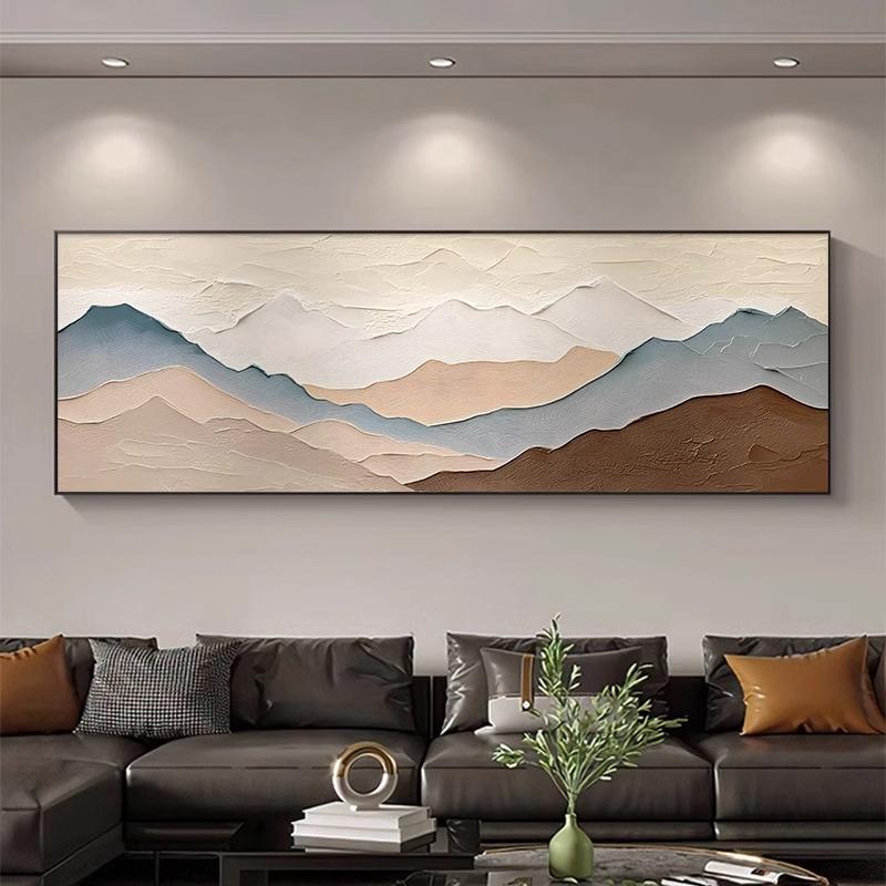 Landscape Mountain Textured Painting #LMTP0137